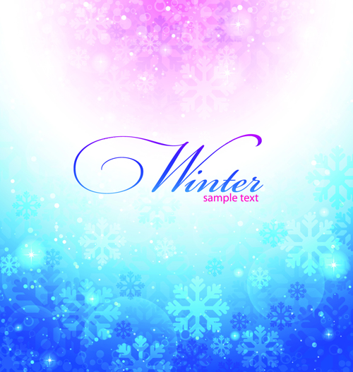 winter vector background background 