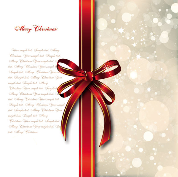 merry christmas cards card bow 
