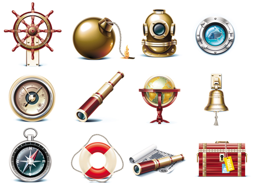 Marine tourism Icon vector