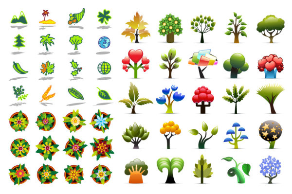 Plant icon vector vector