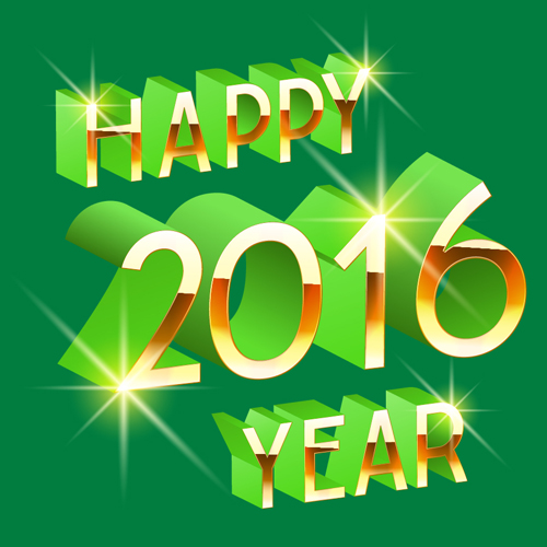 year new green 2016 