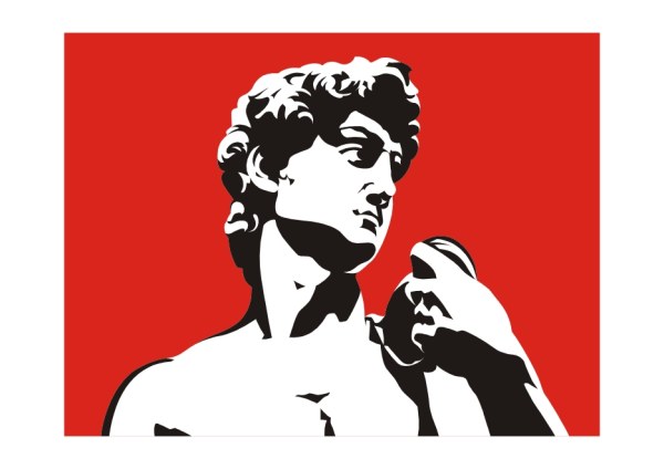 David portrait Vector