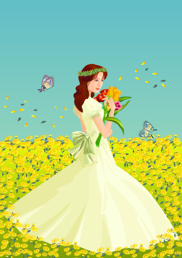the in flowers bride 