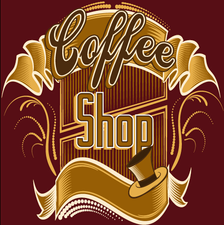 shop logos coffee classical 