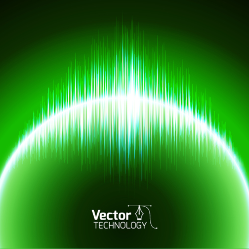 lored glow tech vector background 02 Colored glow tech vector background 02