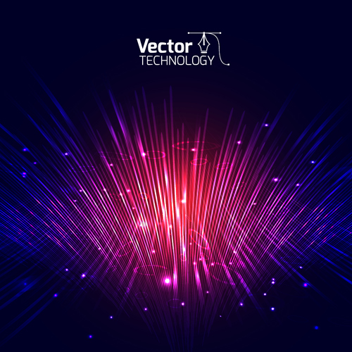 lored glow tech vector background 03 Colored glow tech vector background 03