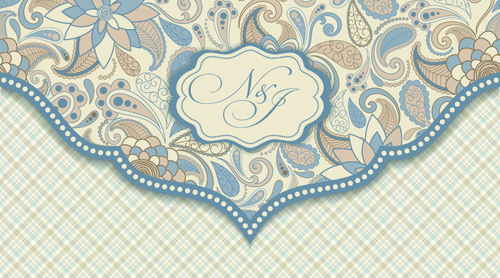 tern floral art background vector 01 Decorative pattern floral art background vector 01
