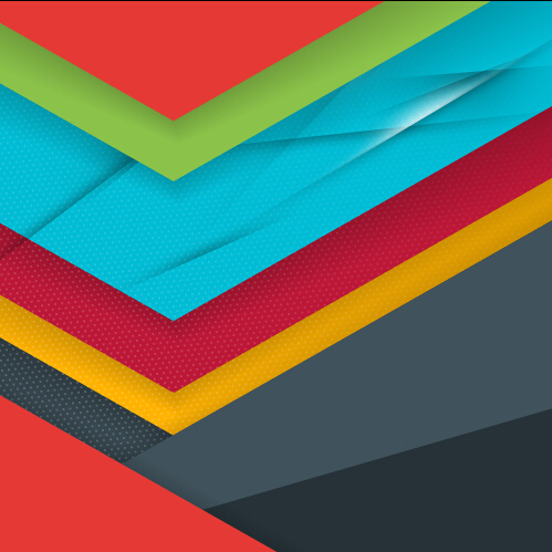 Layered colored modern background vector 07