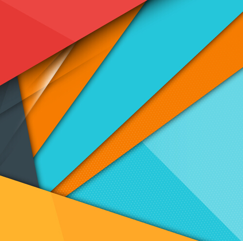 Layered colored modern background vector 10