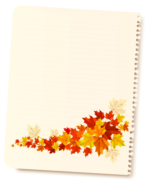 Maple Leaf vector background art 02