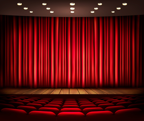 Modern stage creative design vector 02