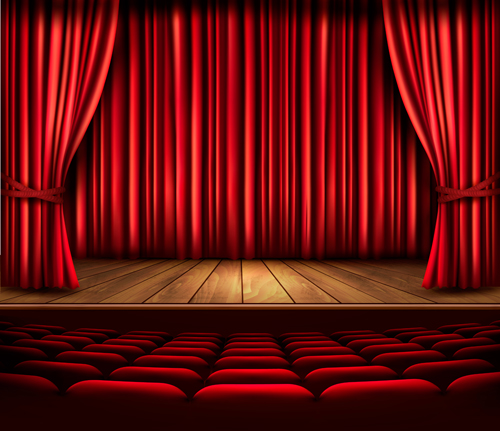 Modern stage creative design vector 04
