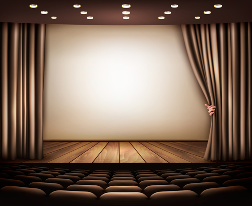 Modern stage creative design vector 05
