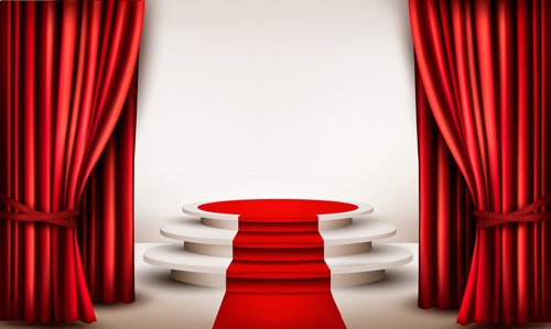 Modern stage creative design vector 06