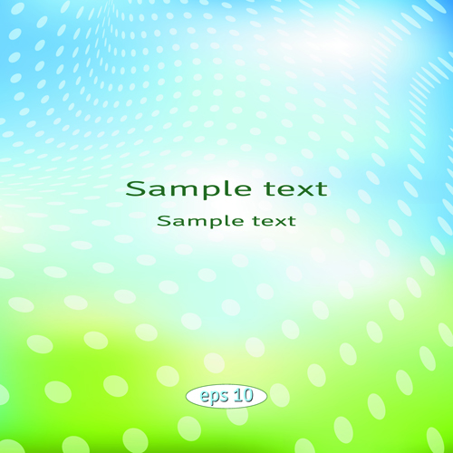 light dot with natural backgrounds vector 02