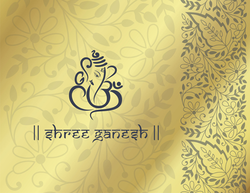 Royal ornaments floral luxury background vector 03