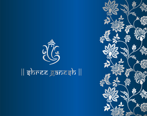 Royal ornaments floral luxury background vector 08