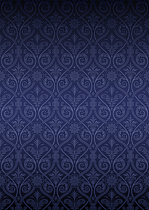 Seamless ornamental pattern vector material 02 Seamless ornamental pattern vector material 02