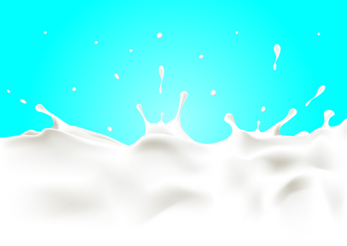 splashing milk background material background 