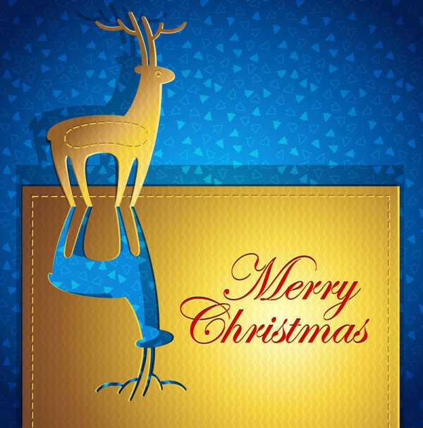 Merry Christmas design elements vector 03