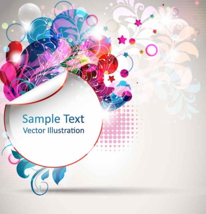 Trend creative posters background vector 02 Trend creative posters background vector 02