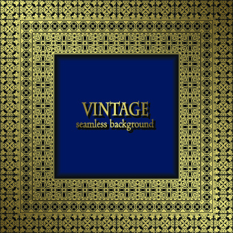 Vintage ornament background art 02