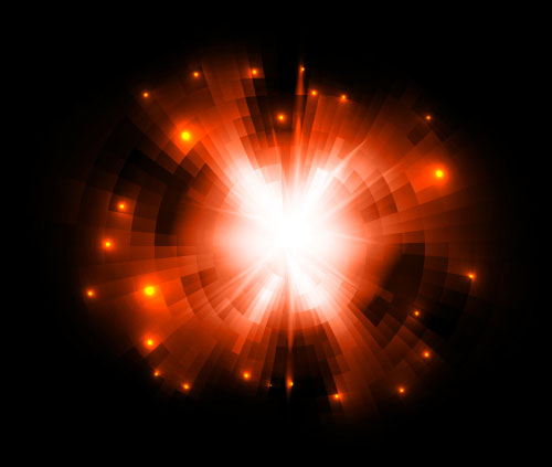 Set of Abstract light vectot background 02