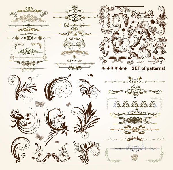 Ornate antique Border vector