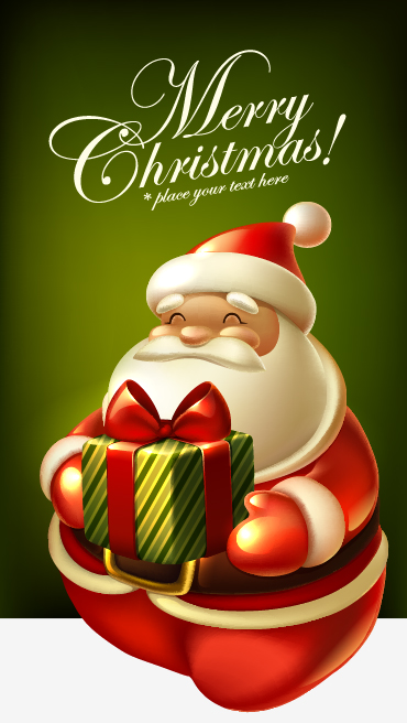Creative Christmas design elements vector material 09