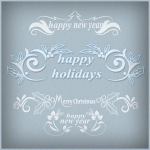 Christmas Text Brushes Photoshop Brushes