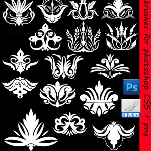 Ornament Brushes for Photoshop Photoshop Brushes
