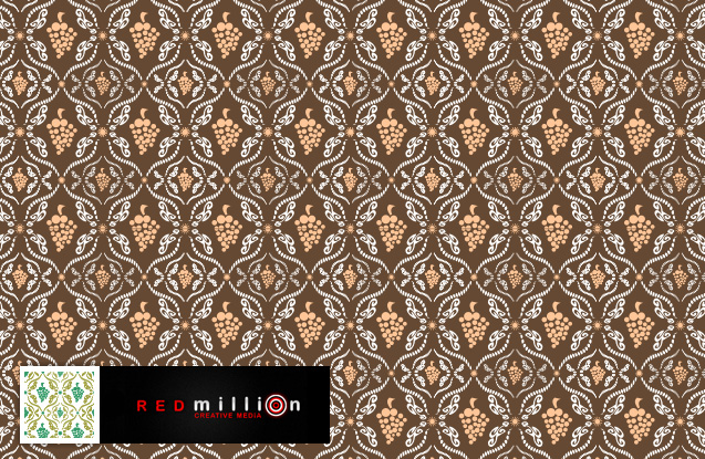 Vintage Decorative pattern background 3 vector
