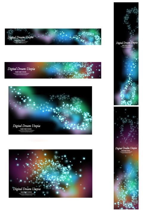 Blazing star background vector
