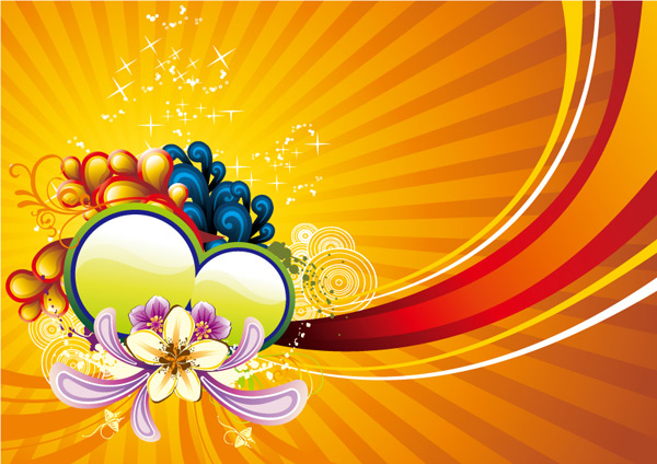 Decorative pattern flash backgrounds vector