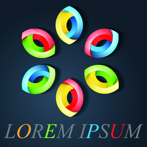 Best company logos modern design vector 03