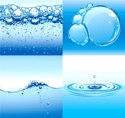 water clear background 