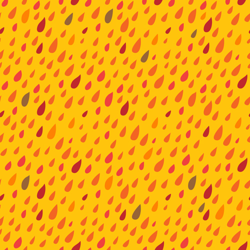 Colored drops seamless pattern vector set 02