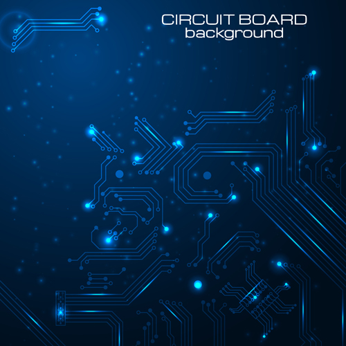 creative concept background concept circuit board background vector background 