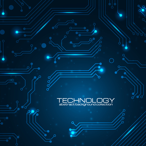 t board concept background vector 03 Creative circuit board concept background vector 03
