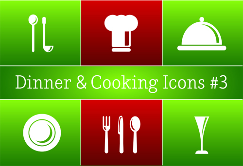 icon different cooking 