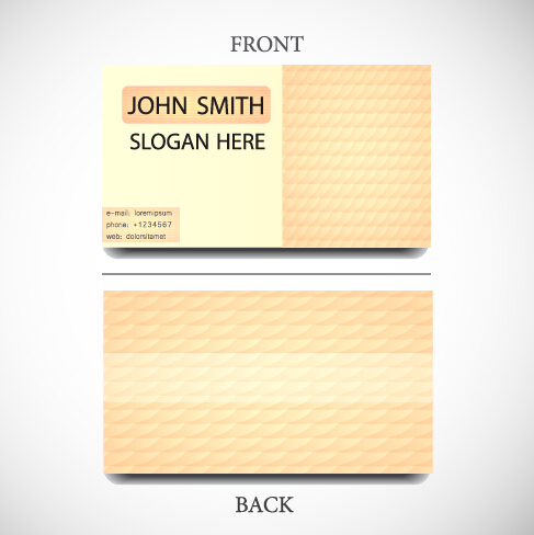 tern business cards vector design 04 Exquisite pattern business cards vector design 04