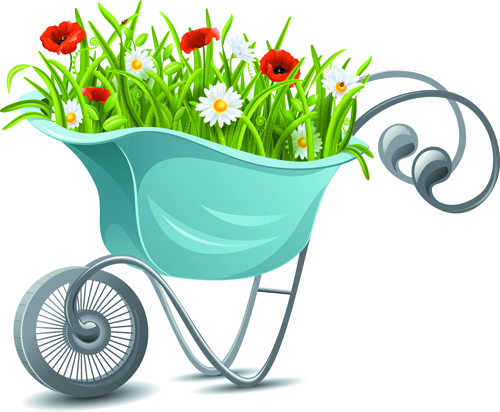 Gardening Tools vector 02