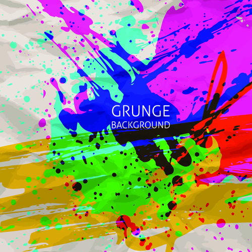 watercolor grunge background vector background 