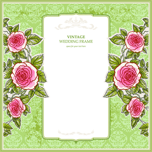 Flower Wedding Invitations 02
