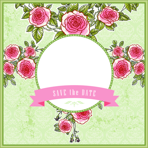 Flower Wedding Invitations 04