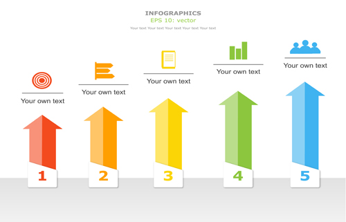 Modern Education Infographics vector set 08 Modern Education Infographics vector set 08
