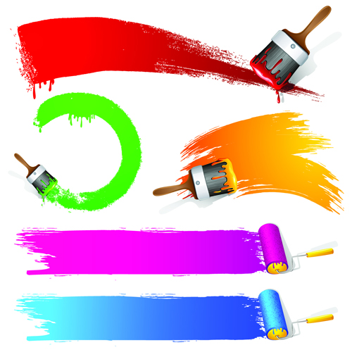 Happy holi Paints backgrounds 01