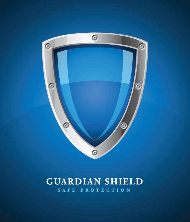 shield security protect background 