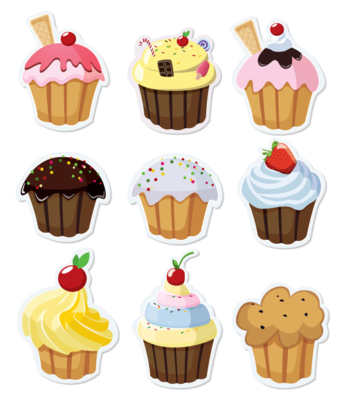 Various sweet cakes 