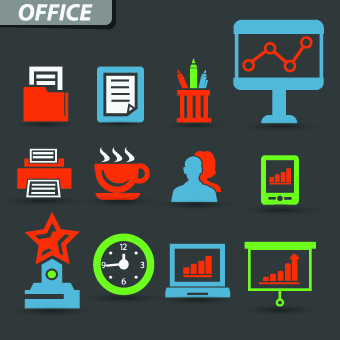 vintage office icon office icons icon 